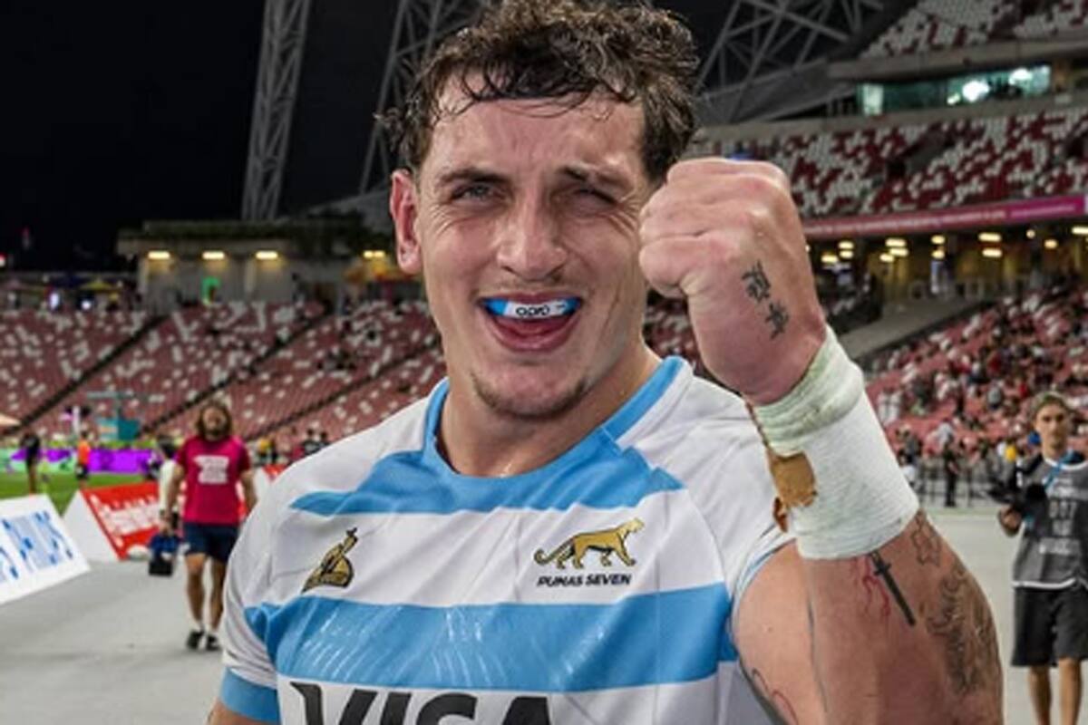 Lucho González Rizzoni, el mejor del mundo en el rugby seven