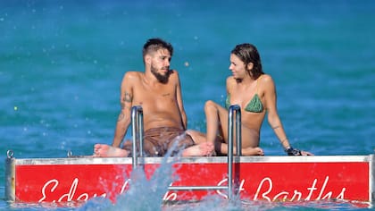 Lucía Celasco disfruta del Caribe con su novio Joaquín Rozas