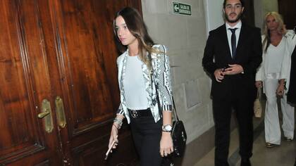 Lucía Celasco tampoco quiso perderse el homenaje a su abuela