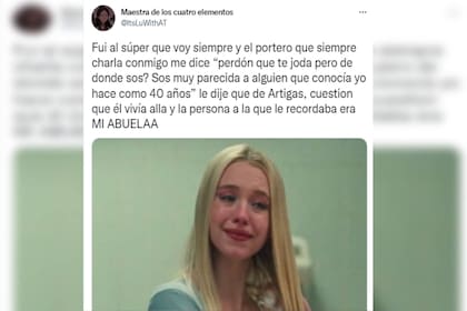 Lucia contó su experiencia en redes sociales (Captura Twitter)
