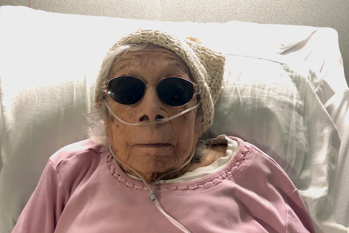 Lucia DeClerck, de 105 años