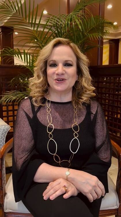 Lucía Galán agradeció que los médicos detectaron a tiempo el quiste