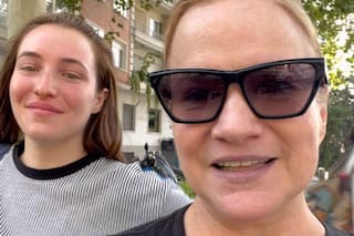 Lucía Galán, de paseo por Madrid junto a su hija, habló sobre su recuperación y los desafíos que enfrenta