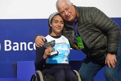 Lucía Montenegro fue la quinta atleta en el podio