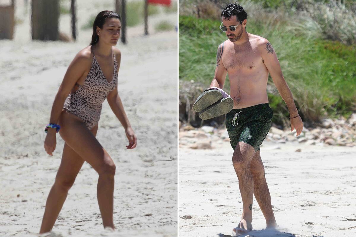 Lucía Pedraza y Nacho Viale