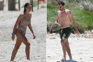 Lucía Pedraza y Nacho Viale