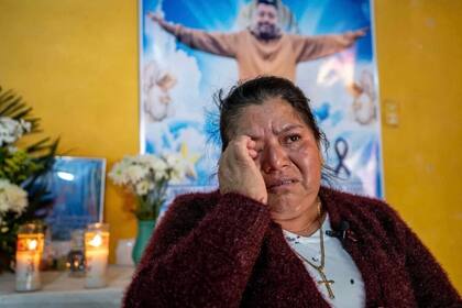 Lucía Pedro Juan llora la muerte de su esposo; buscan que su cuerpo regrese a Guatemala
