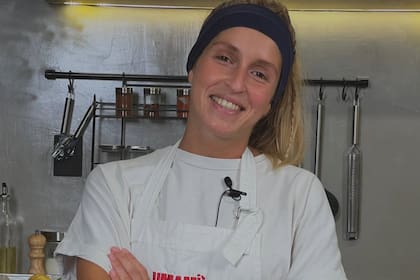 Lucia Scarpa es chef y le cocina a Wos (Foto TikTok @@scarpalulu)