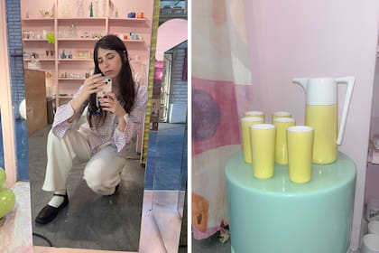 Lucía tiene un criterio claro: solo vende los objetos que la conmueven y que a ella le gustaría tener. Por eso, no se limita a una época o una marca.