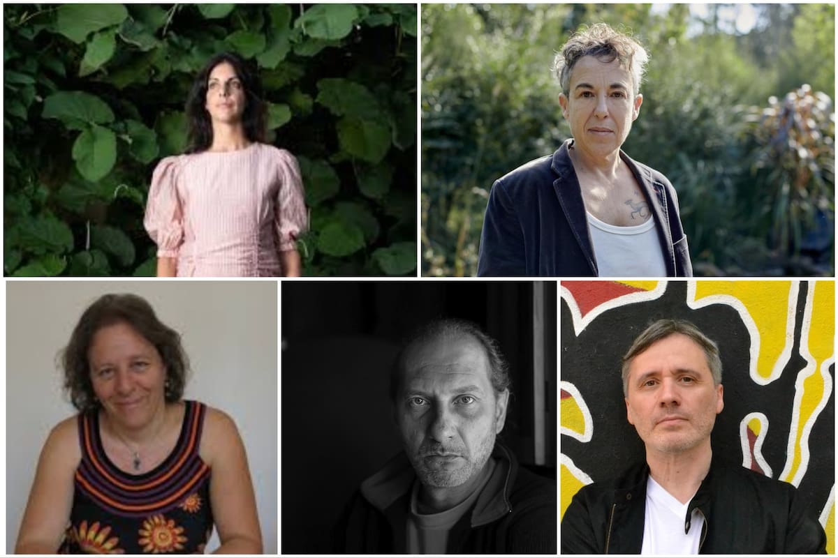 Luciana De Luca, Gabriela Cabezón Cámara, Betina Klezman, Luis Sagasti y Abel Gilbert