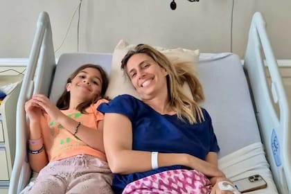 Luciana Geuna contó, en sus redes sociales, que tuvieron que internarla de urgencia