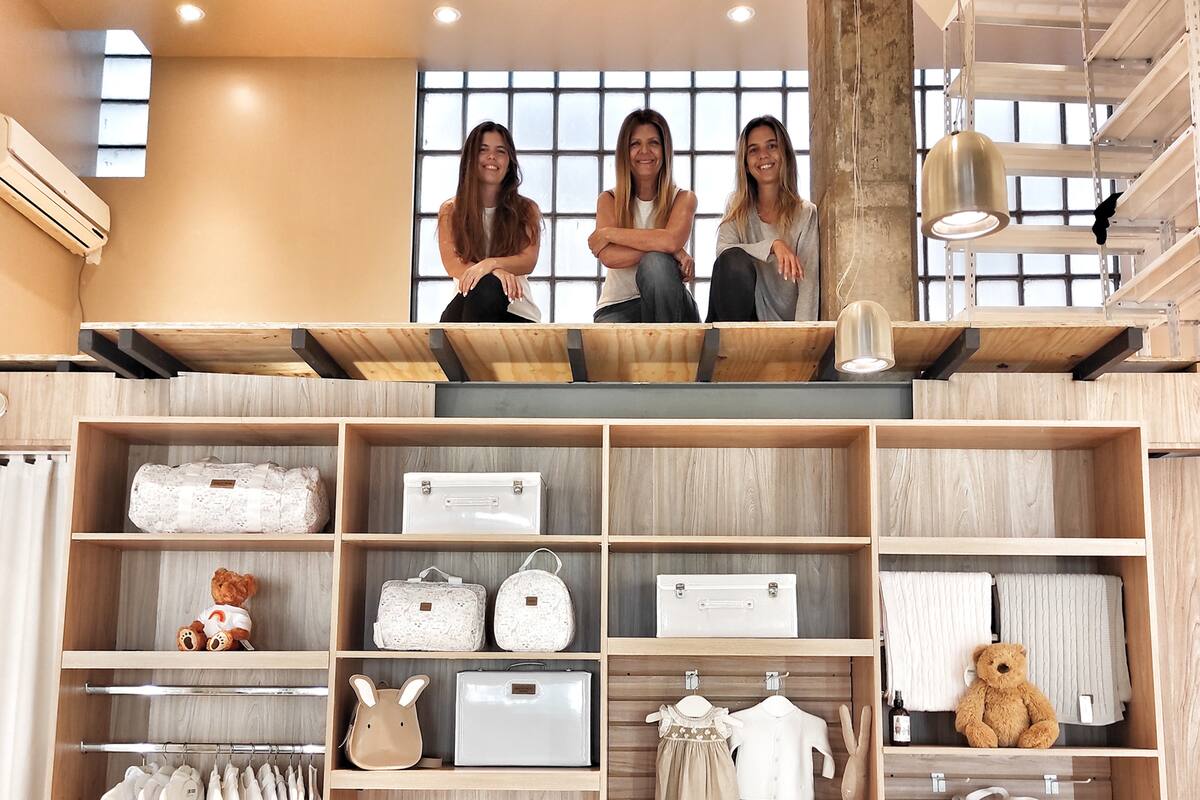 Luciana, Graciela y Jimena González Cid, cocreadoras de Te Como a Besos.