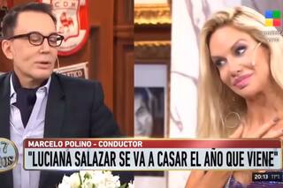 Marcelo Polino reveló que Luciana Salazar se casaría el año que viene