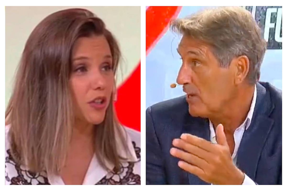 Luciana Rubinska y Juan Simón intercambiaron sus diferentes opiniones sobre qué deben hacer los futbolistas frente al vencimiento de sus contratos