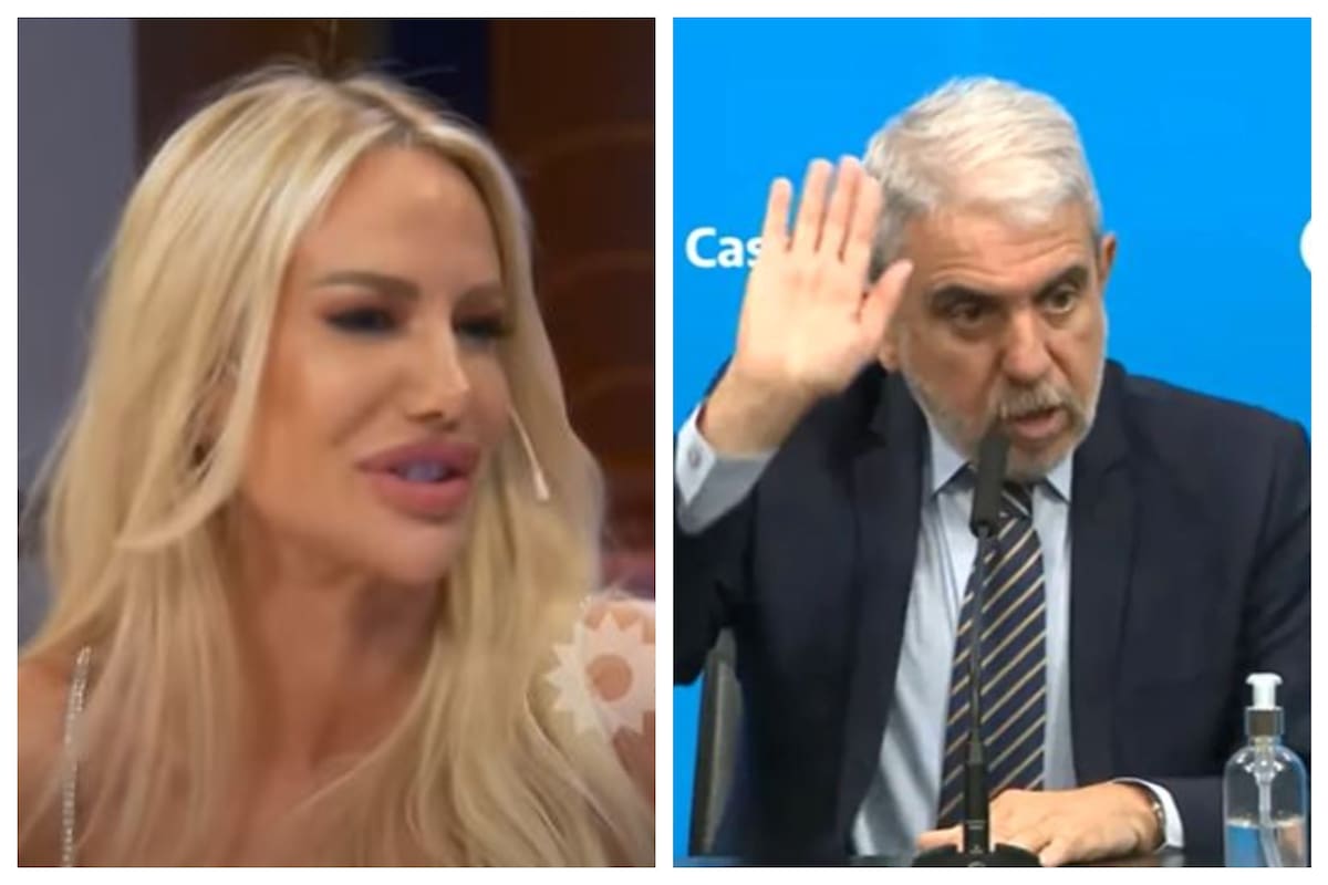 Luciana Salazar habló sobre Aníbal Fernández y el ministro le respondió.