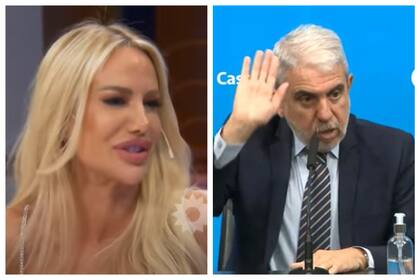 Luciana Salazar habló sobre Aníbal Fernández y el ministro le respondió.