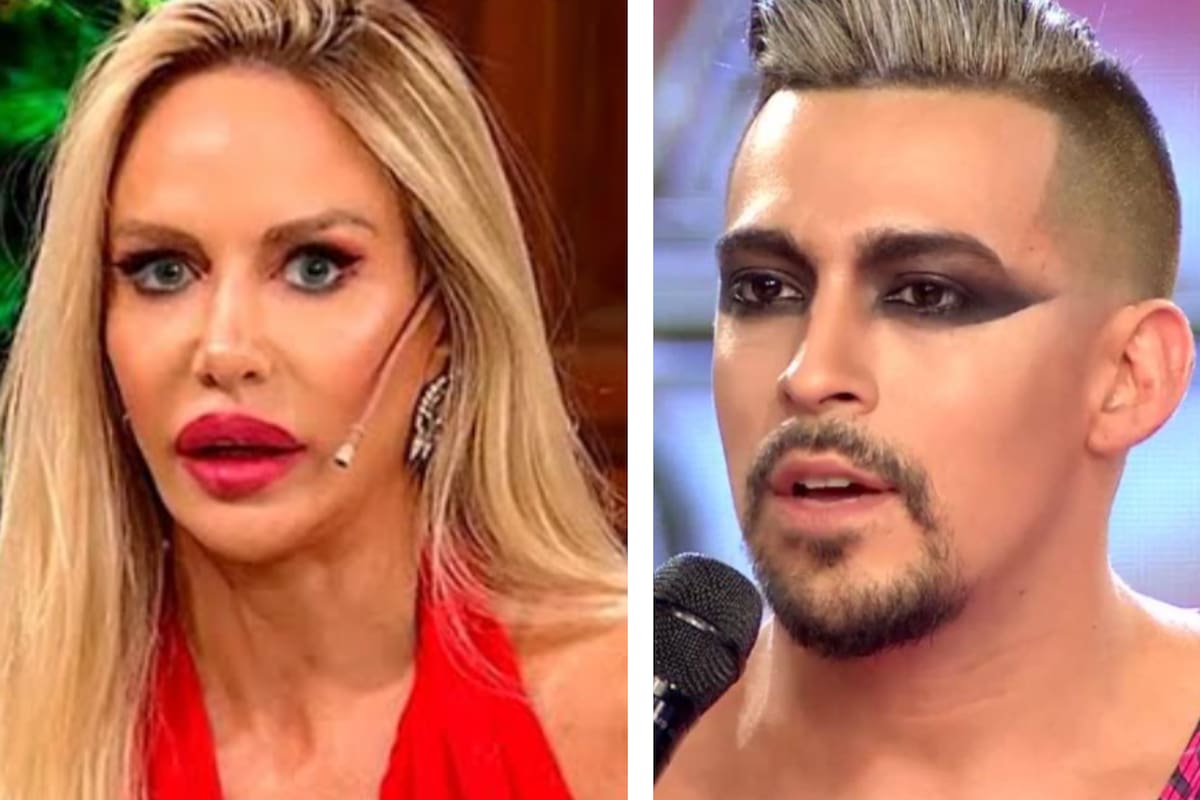 Luciana Salazar se enojó con Jorge Moliniers y lo echó del grupo de WhatsApp de La Academia