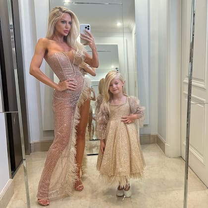 Luciana Salazar y su hija Matilda suelen vestir combinadas