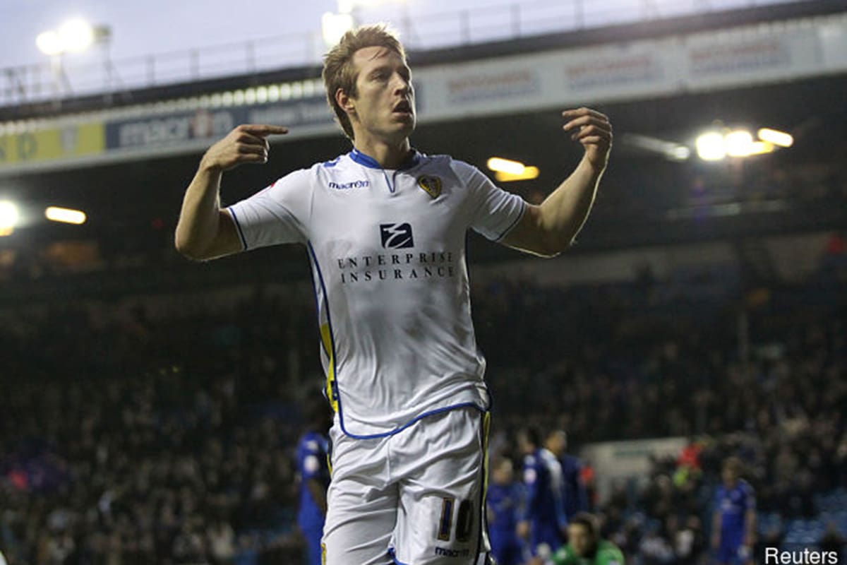 Luciano Becchio jugó en Leeds entre 2008 y 2013 y marcó 86 goles