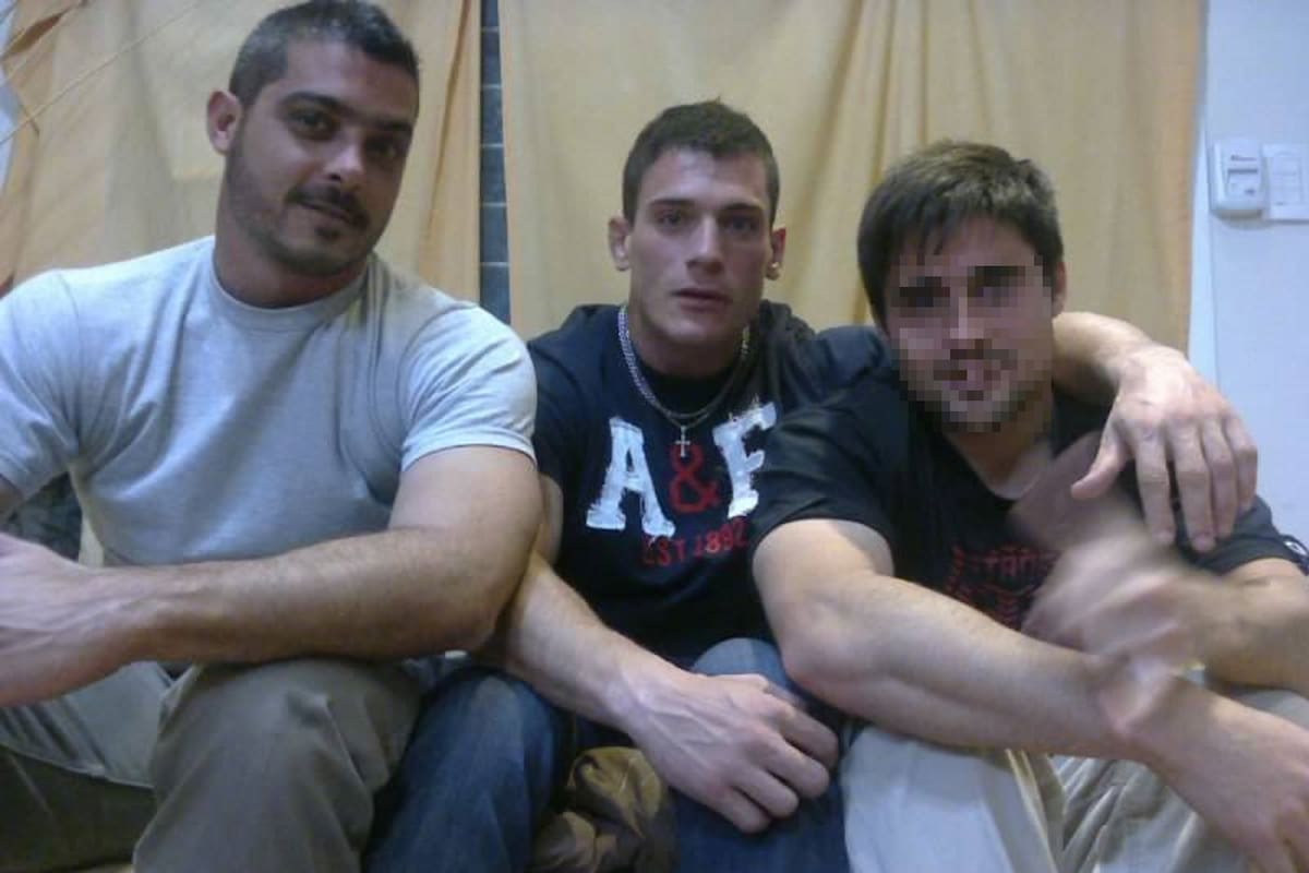 Luciano Beninca (izquierda) y José María Williner (en el medio)