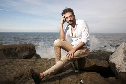 Luciano Cáceres en Mar del Plata, 2018.