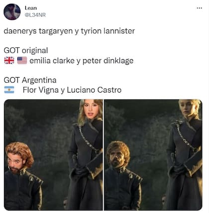 Luciano Castro desató una ola de memes (Foto: Twitter)