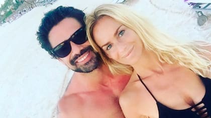 Luciano Castro y su exmujer, Sabrina Rojas, antes de separarse