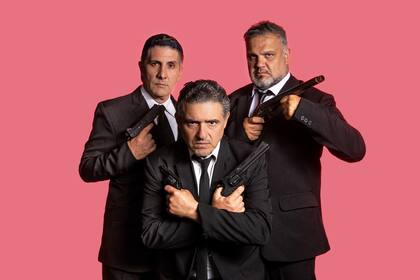 Luciano Cazaux, Pablo Razuk y Josep Rodríguez, en Bang Bang y somos historia
de Martín Gervasoni y Willie Van Broock