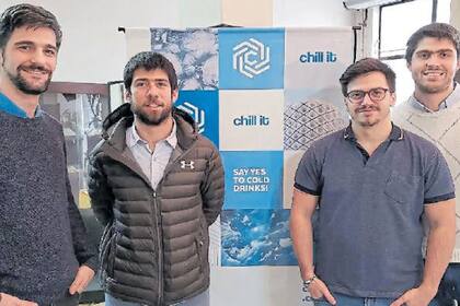 Luciano Cismondi, Santiago Schmidt, Nicolás Kölliker Frers y Pablo Esteban Di Lorenzo