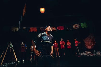 Luciano Crispi, gran labor, como la de todos sus compañeros