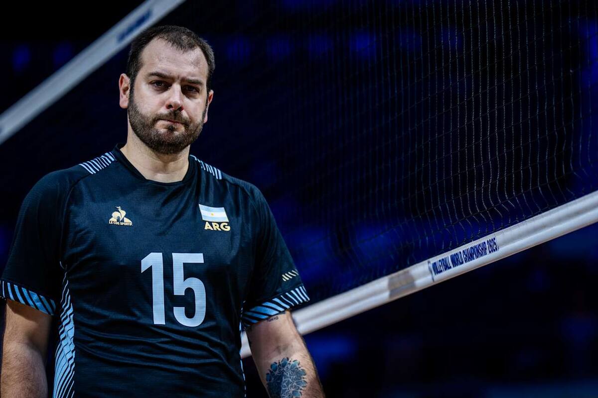 Luciano De Cecco regresó a la selección argentina para disputar el Mundial de vóleibol masculino 2025