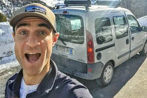 Luciano es argentino y viajó a Italia para reencontrarse con sus raíces.