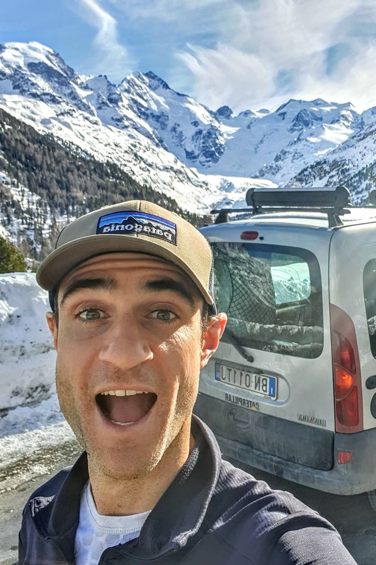 Luciano es argentino y viajó a Italia para reencontrarse con sus raíces.
