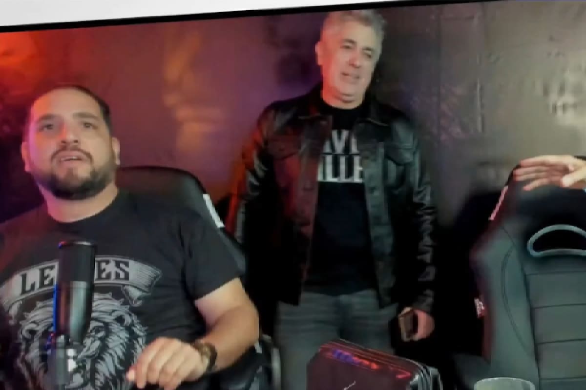 Luciano García Maañón insultó y agredió a Eduardo Belliboni en un streaming