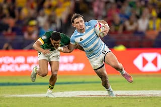 Los Pumas 7s no pudieron con el poder de Sudáfrica y cayeron en la final de Hong Kong