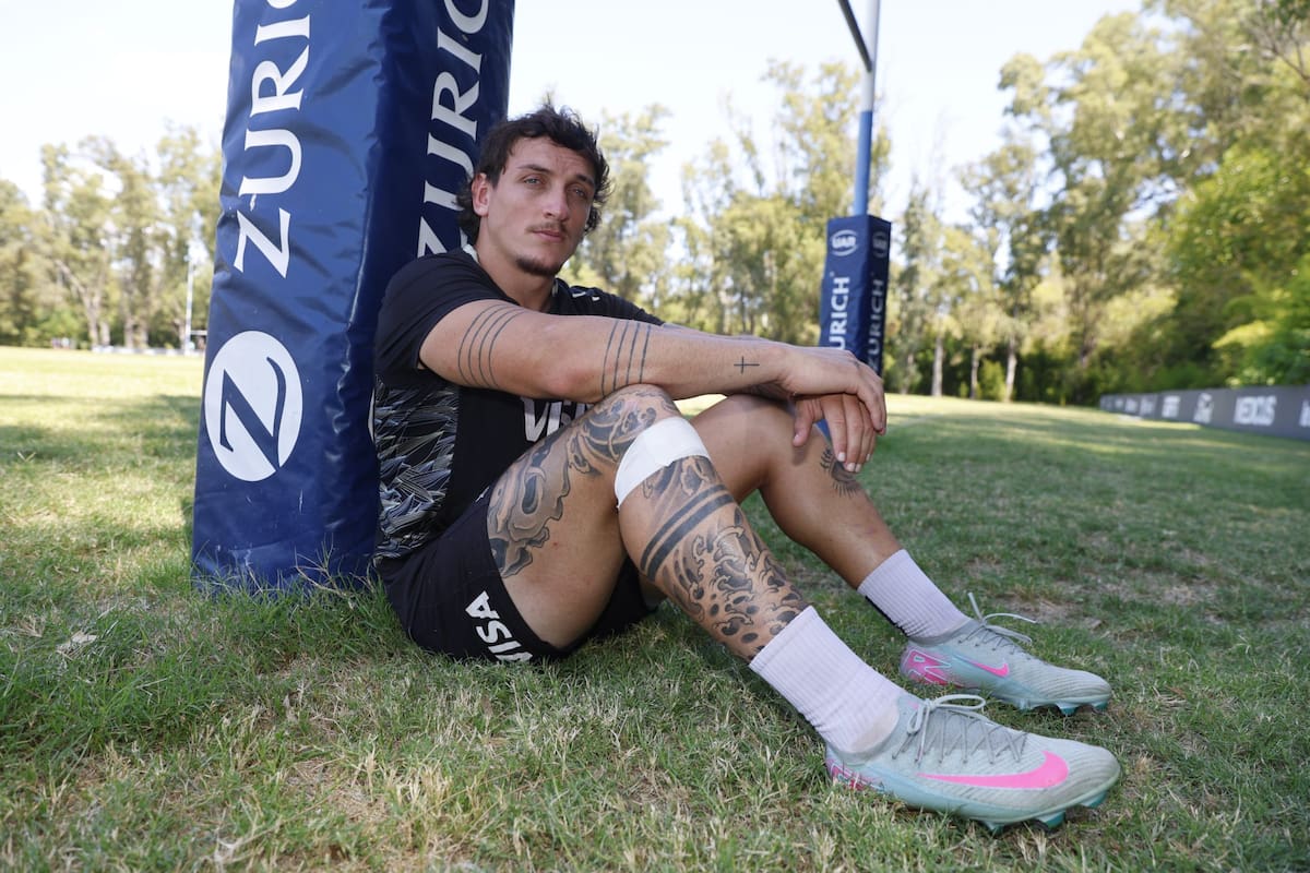 Luciano González Rizzoni, jugador de los Pumas 7s, estuvo mano a mano con LA NACION