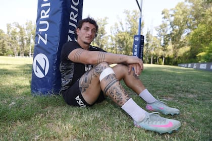 Luciano González Rizzoni, jugador de los Pumas 7s, estuvo mano a mano con LA NACION