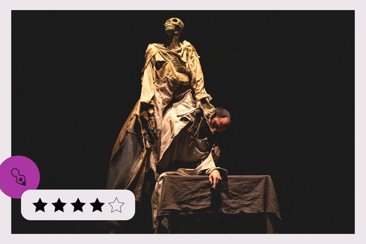 Luciano Mansur se luce en interpretación y manipulación, en Proyecto Frankenstein