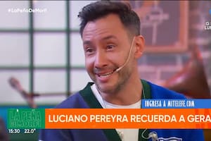 Luciano Pereyra lloró al recordar a Gerardo Rozín en La Peña: "Es muy difícil"