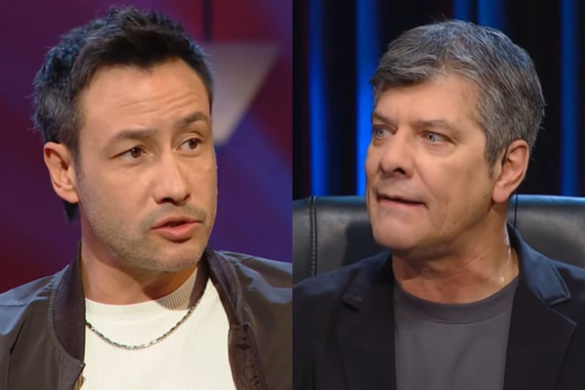 Luciano Pereyra se cruzó con Mario Pergolini por el repertorio que preparará para cantar frente al papa Luis XIV (Foto: Captura)