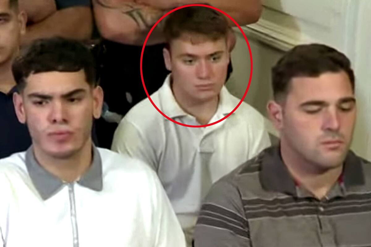 Luciano Pertossi pidió hacer una aclaración en la audiencia de hoy