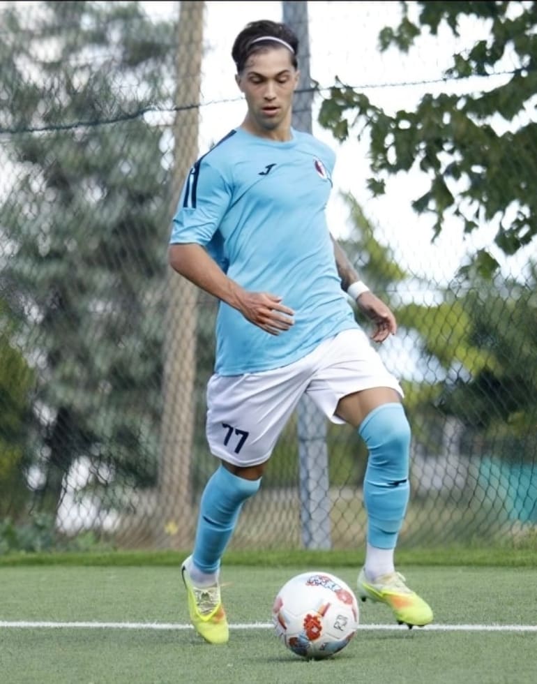 Luciano Steger salió de Santa Fe, pasó por Italia, hasta llegar a la liga de San Marino