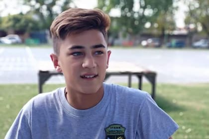 Luciano tenía 16 años y murió después de ser atropellado.