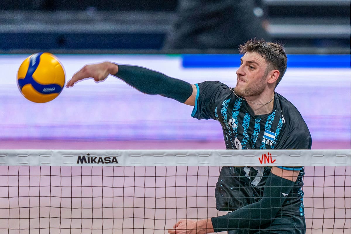 Luciano Vicentin es uno de los elegidos por Marcelo Méndez para el segundo Weekend de la VNL 2025