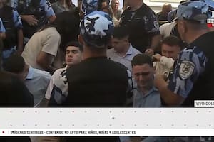 Luciano y Lucas Pertossi estallaron en llanto al conocer el veredicto