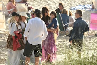 Lucila Polak en Punta del Este: playa, amigas y charlas con Adrián Suar