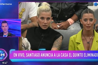Lucila y Juliana se enfrentaron en la placa y el público decidió quien se iba del programa (Foto: Captura de video)