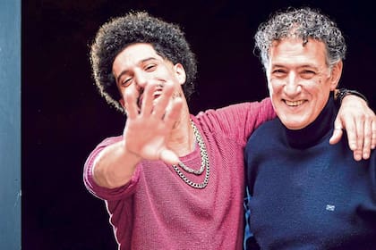 Lucio Bazzalo y su padre, Andrés