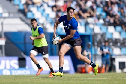 Lucio Cinti, uno de los experimentados sobre los que se apoyan los Pumas; tiene buenos antecedentes ante Australia