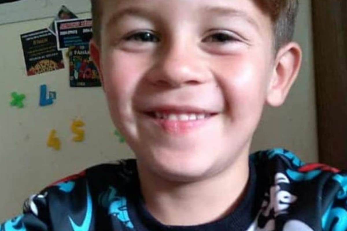 Lucio Dupuy tenía 5 años